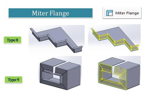 solidworks sheet metal miter flange|miter solidworks sheetmetal.